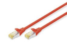 Patchkabel CAT 6A S/FTP 0.25m rot