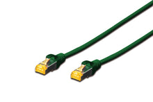 Patchkabel CAT 6A S/FTP 0.5m grün