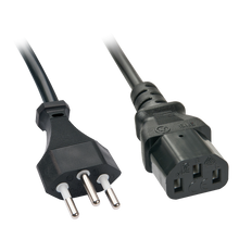 Lindy Stromkabel - IEC 60320 C13 bis Schweiz - 3-polig (M)