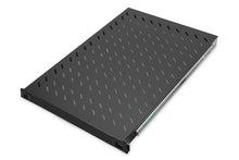 Fachboden DIGITUS schwarz ausziehbar 19" 483 mm
