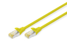 Patchkabel CAT 6A S/FTP 0.5m gelb
