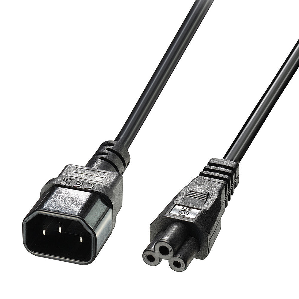Lindy Iec C14 an C5 Netzkabel