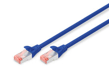 Patchkabel CAT 6 S/FTP 0.5m blau