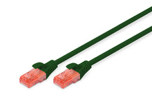 Patchkabel CAT 6 U/UTP 0.5m grün