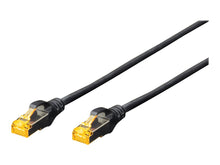 Patchkabel CAT 6A S/FTP 0,5m schwarz